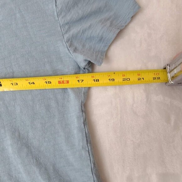 Old Navy Short Sleeve Womens S Blue Graphic T-Shirt More Love Laughter Joy etc. - Picture 8 of 9